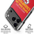 NFL Kansas City Chiefs Super Bowl LVII Champions iPhone 18 Pro Clear Case