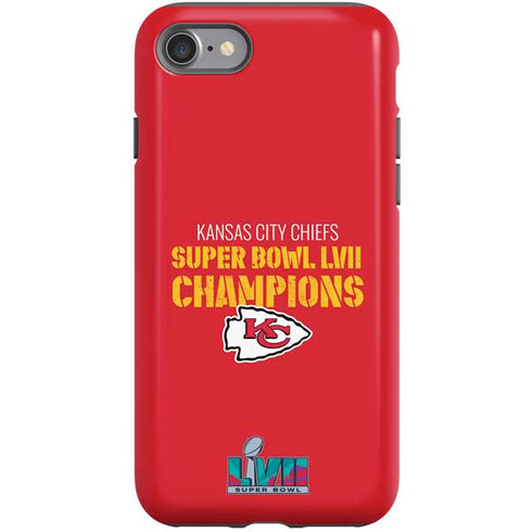 NFL Kansas City Chiefs Super Bowl LVII Champions iPhone SE (2nd & 3rd Gen) Pro Case