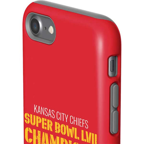 NFL Kansas City Chiefs Super Bowl LVII Champions iPhone SE (2nd & 3rd Gen) Pro Case
