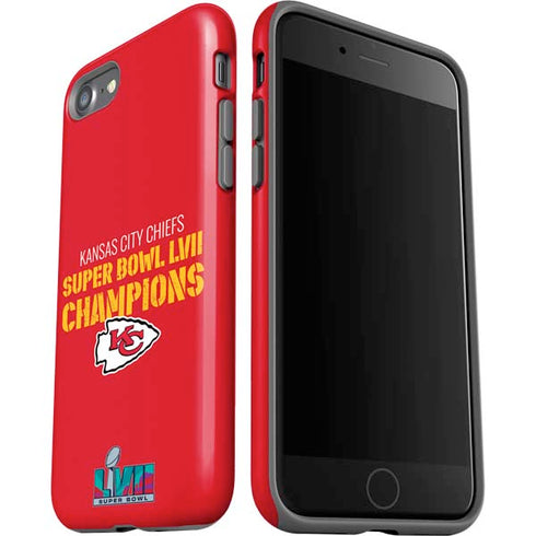 NFL Kansas City Chiefs Super Bowl LVII Champions iPhone SE (2nd & 3rd Gen) Pro Case