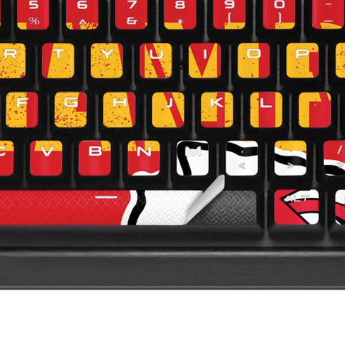 NFL Kansas City Chiefs Super Bowl LVII Champions K95 RGB PLATINUM Mechanical Gaming Keyboard Skin