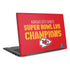 NFL Kansas City Chiefs Super Bowl LVII Champions Dell Latitude Skin