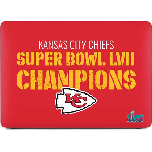NFL Kansas City Chiefs Super Bowl LVII Champions Apple MacBook Air Skin