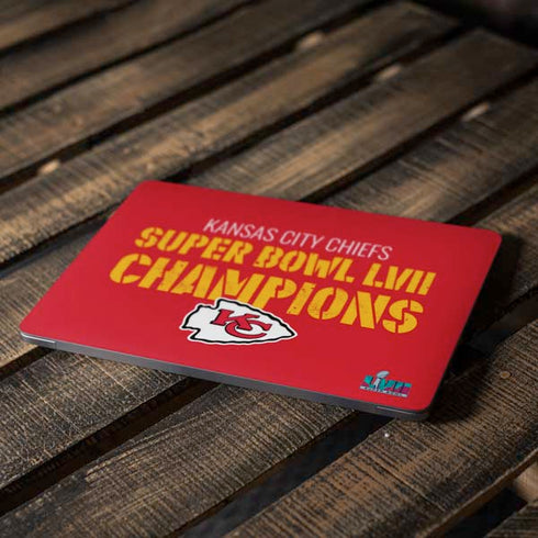 NFL Kansas City Chiefs Super Bowl LVII Champions Apple MacBook Air Skin