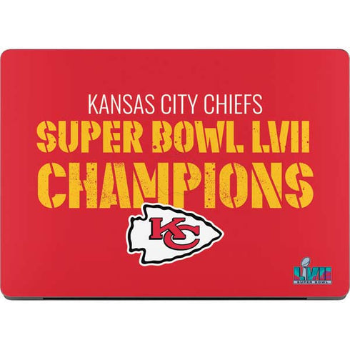 NFL Kansas City Chiefs Super Bowl LVII Champions Apple MacBook Pro 14-inch Skin