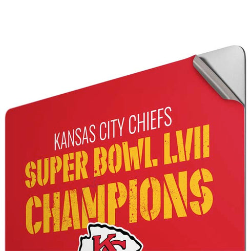 NFL Kansas City Chiefs Super Bowl LVII Champions Apple MacBook Pro 16-inch Skin