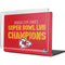 NFL Kansas City Chiefs Super Bowl LVII Champions MacBook Cases