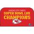 NFL Kansas City Chiefs Super Bowl LVII Champions Nintendo Switch 2 (2025) with Joy-Con Skin