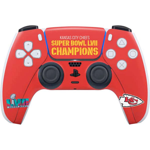 NFL Kansas City Chiefs Super Bowl LVII Champions PlayStation PS5 Skins