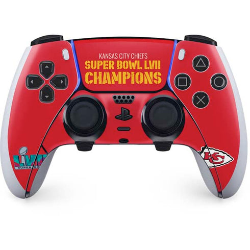 NFL Kansas City Chiefs Super Bowl LVII Champions PlayStation PS5 Skins