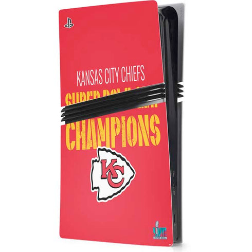 NFL Kansas City Chiefs Super Bowl LVII Champions PlayStation PS5 Skins