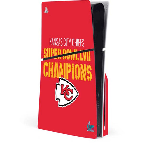 NFL Kansas City Chiefs Super Bowl LVII Champions PlayStation PS5 Skins