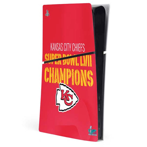 NFL Kansas City Chiefs Super Bowl LVII Champions PlayStation PS5 Skins