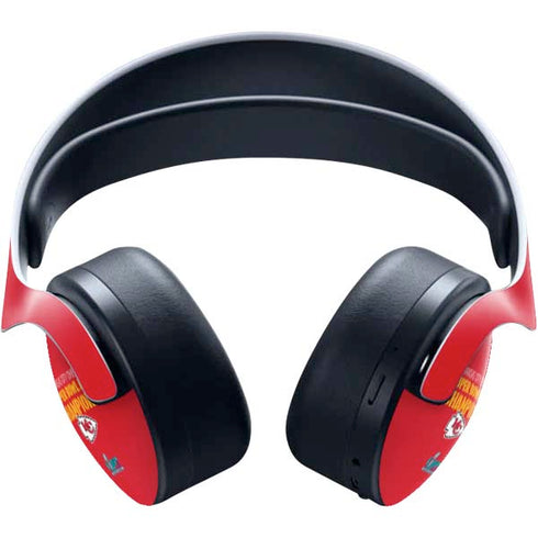 NFL Kansas City Chiefs Super Bowl LVII Champions PULSE 3D Wireless Headset for PS5 Skin