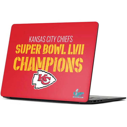 NFL Kansas City Chiefs Super Bowl LVII Champions Surface Laptop 7 13.8in Skin