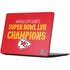 NFL Kansas City Chiefs Super Bowl LVII Champions Surface Laptop 7 15in Skin