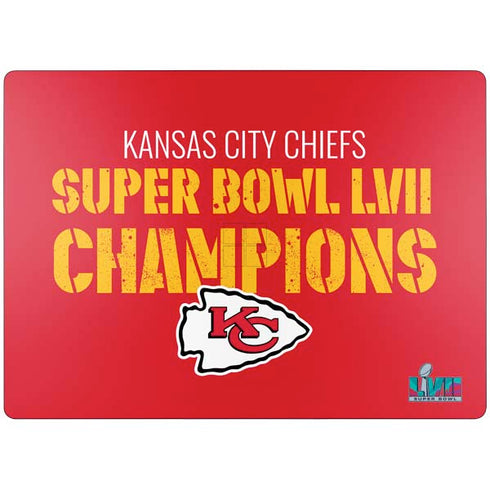 NFL Kansas City Chiefs Super Bowl LVII Champions Surface Laptop 7 15in Skin