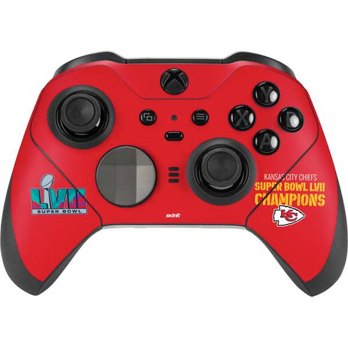 NFL Kansas City Chiefs Super Bowl LVII Champions Xbox Elite Wireless Controller Series 2 Skin