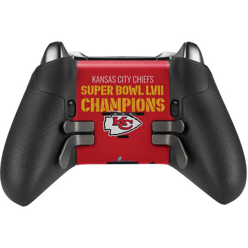 NFL Kansas City Chiefs Super Bowl LVII Champions Xbox Elite Wireless Controller Series 2 Skin