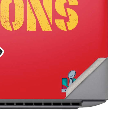 NFL Kansas City Chiefs Super Bowl LVII Champions HP ZBook Fury 16 G10 Skin