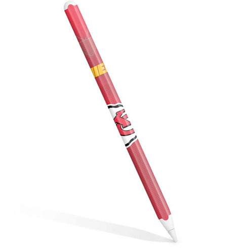 NFL Kansas City Chiefs Team Jersey Apple Pencil (2nd Gen 2019) Skin