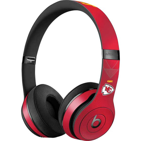 NFL Kansas City Chiefs Team Jersey Beats Solo 3 Wireless Skin