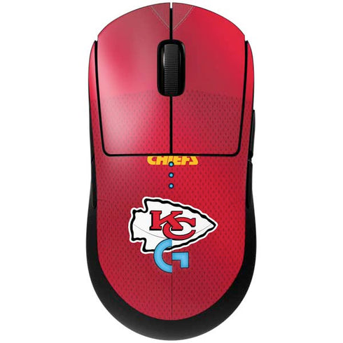 NFL Kansas City Chiefs Team Jersey G Pro Wireless Gaming Mouse Skin