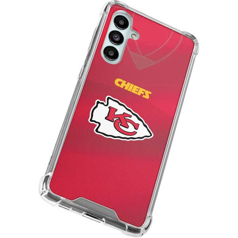 NFL Kansas City Chiefs Team Jersey Galaxy A16 5G Clear Case
