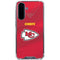 NFL Kansas City Chiefs Team Jersey Galaxy A36 5G Clear Case