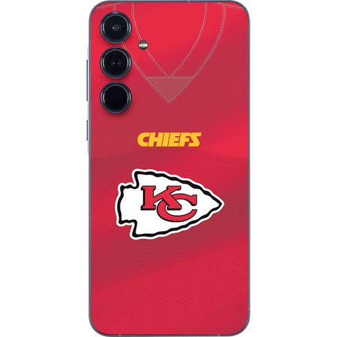 NFL Kansas City Chiefs Team Jersey Galaxy A55 5G Skin