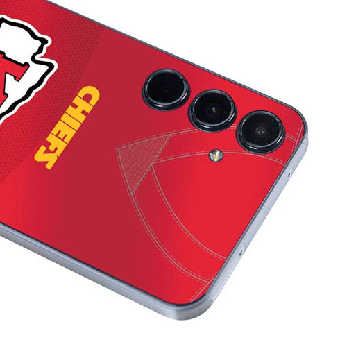 NFL Kansas City Chiefs Team Jersey Galaxy A55 5G Skin
