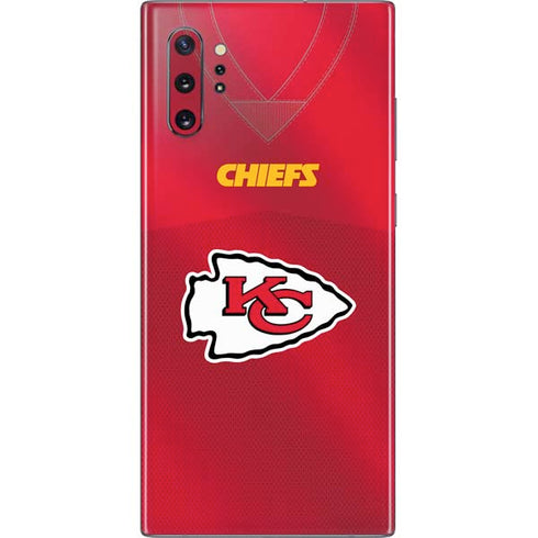 NFL Kansas City Chiefs Team Jersey Galaxy Note 10 Plus Skin