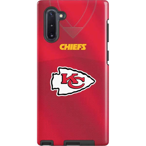 NFL Kansas City Chiefs Team Jersey Galaxy Cases