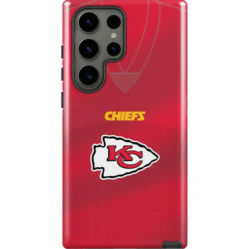NFL Kansas City Chiefs Team Jersey Galaxy S23 Ultra Pro Case