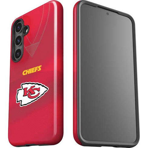 NFL Kansas City Chiefs Team Jersey Galaxy S25 Impact Case