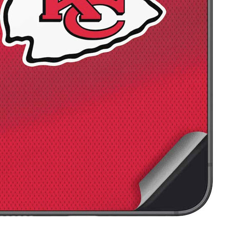 NFL Kansas City Chiefs Team Jersey Galaxy S24 Plus Skin