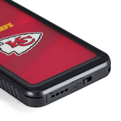 NFL Kansas City Chiefs Team Jersey Galaxy S24 Plus Waterproof Case