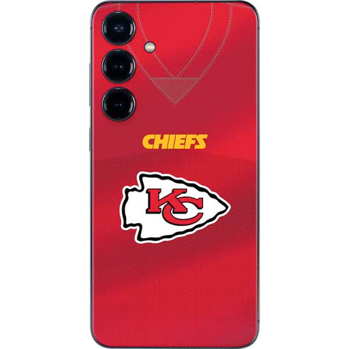 NFL Kansas City Chiefs Team Jersey Galaxy S25 Skin