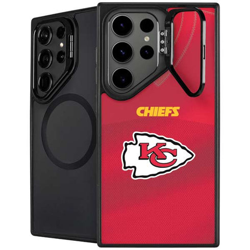 NFL Kansas City Chiefs Team Jersey Galaxy S24 Ultra Kickstand Case