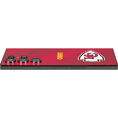 NFL Kansas City Chiefs Team Jersey Galaxy S25 Ultra Skin
