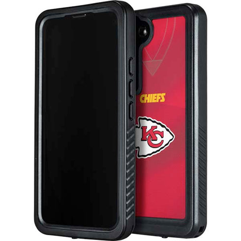 NFL Kansas City Chiefs Team Jersey Galaxy S24 Waterproof Case