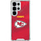 NFL Kansas City Chiefs Team Jersey Galaxy S25 Ultra Clear Case