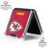 NFL Kansas City Chiefs Team Jersey Galaxy Z Flip6 Clear Case