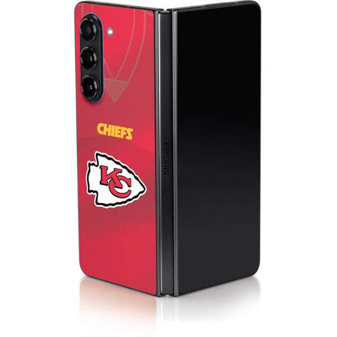 NFL Kansas City Chiefs Team Jersey Galaxy Z Fold5 5G Skin