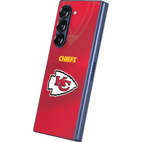 NFL Kansas City Chiefs Team Jersey Galaxy Z Fold6 Skin