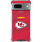 NFL Kansas City Chiefs Team Jersey Google Pixel 8a Clear Case