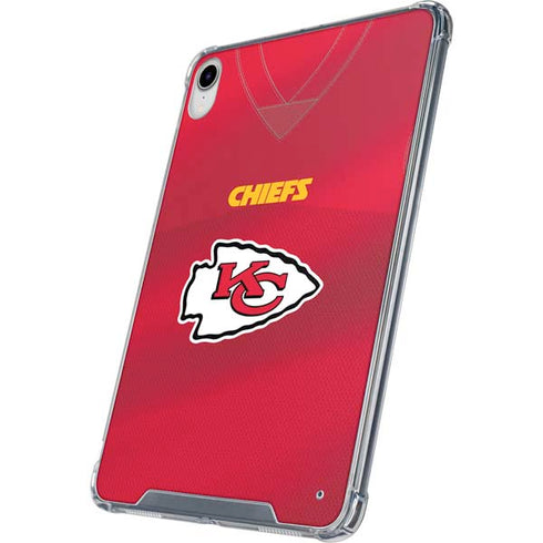 NFL Kansas City Chiefs Team Jersey iPad 11th Gen (2025) Clear Case