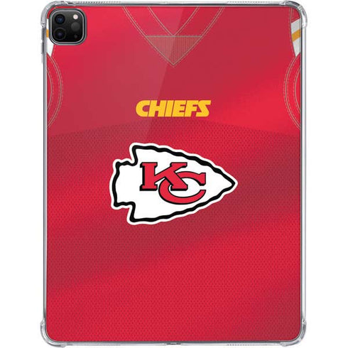 NFL Kansas City Chiefs Team Jersey iPad Pro 11in (2024) Clear Case