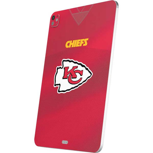 NFL Kansas City Chiefs Team Jersey iPad Pro 13in M4 (2024) Skin