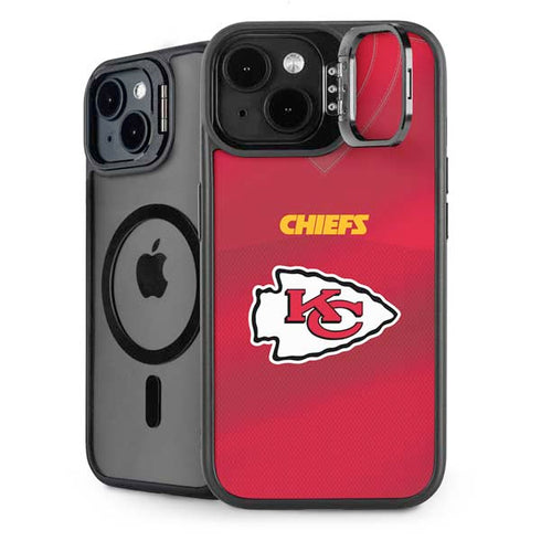 NFL Kansas City Chiefs Team Jersey iPhone 14 Plus Kickstand Case